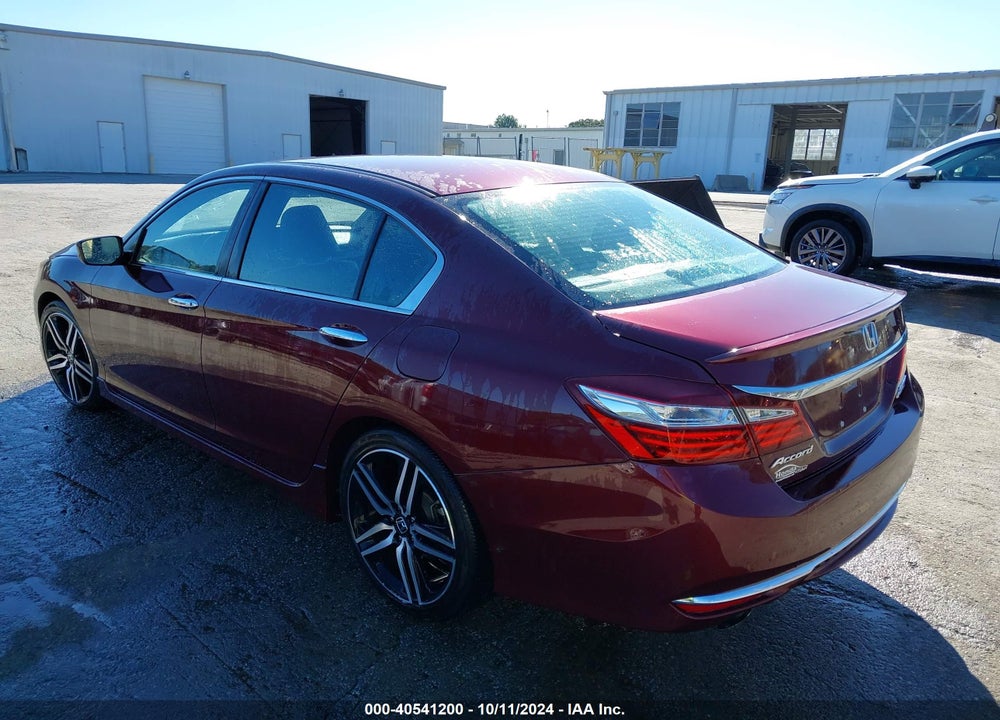 2017 HONDA ACCORD SPORT SE VIN: 1HGCR2F1XHA084415
