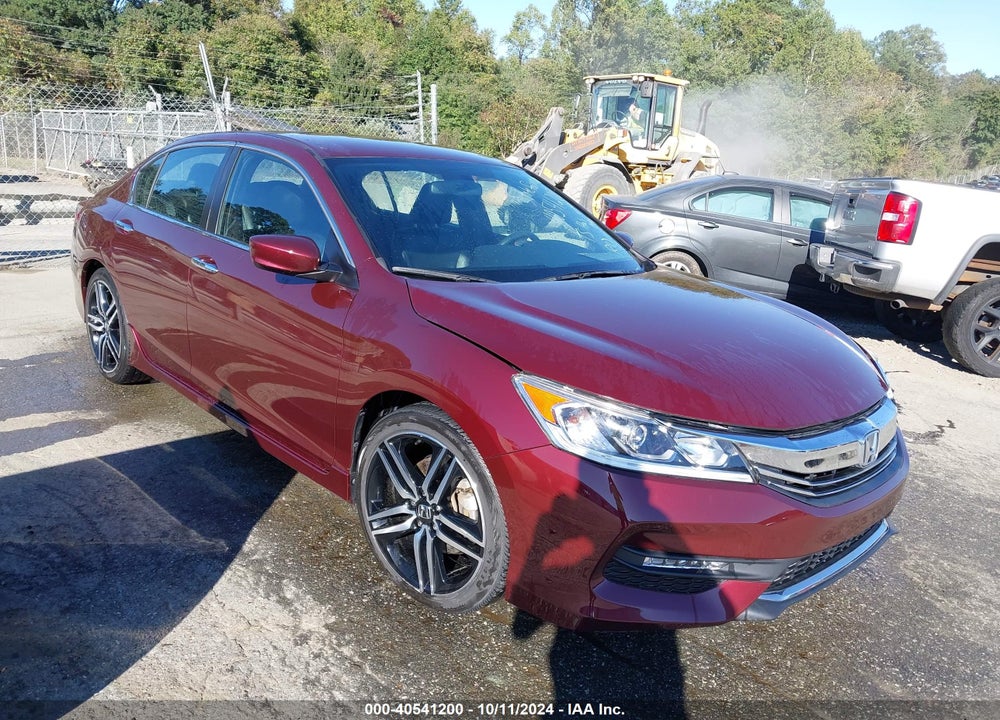 2017 HONDA ACCORD SPORT SE VIN: 1HGCR2F1XHA084415