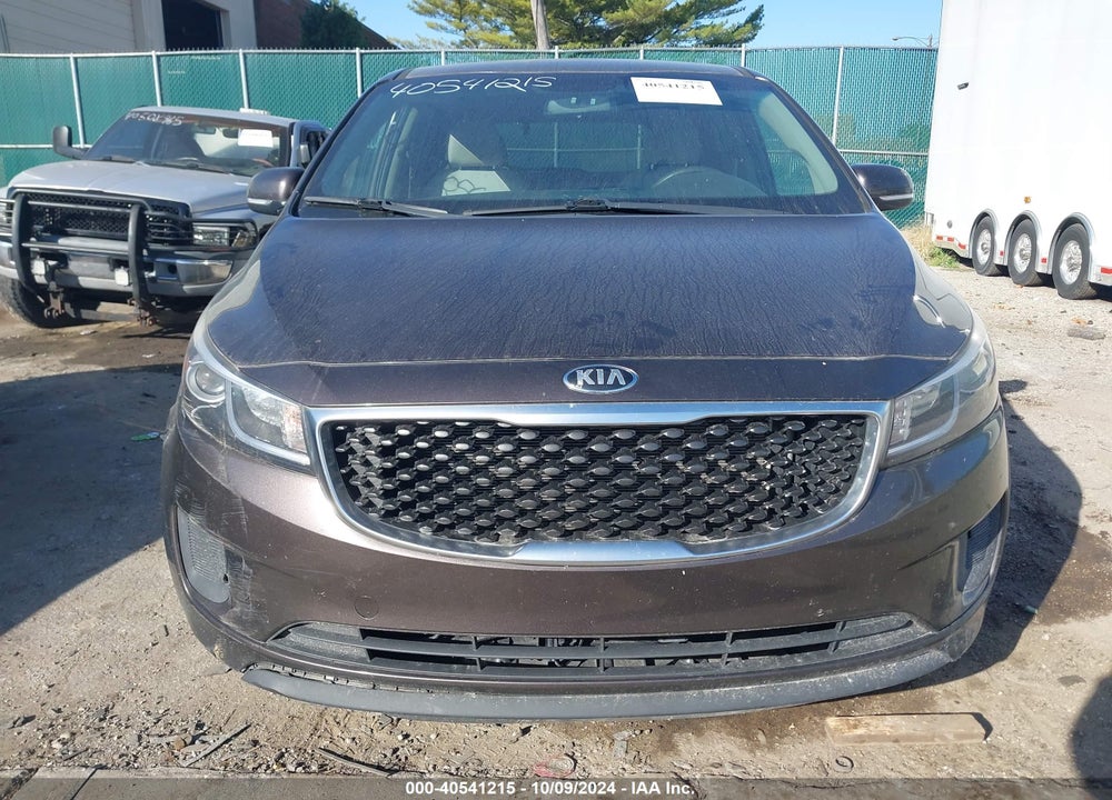 2017 KIA SEDONA LX VIN: KNDMB5C13H6230430