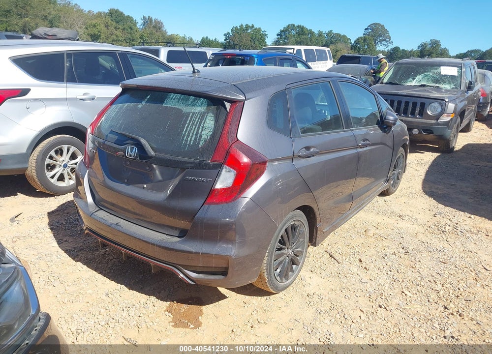 2018 HONDA FIT SPORT VIN: 3HGGK5H63JM728037