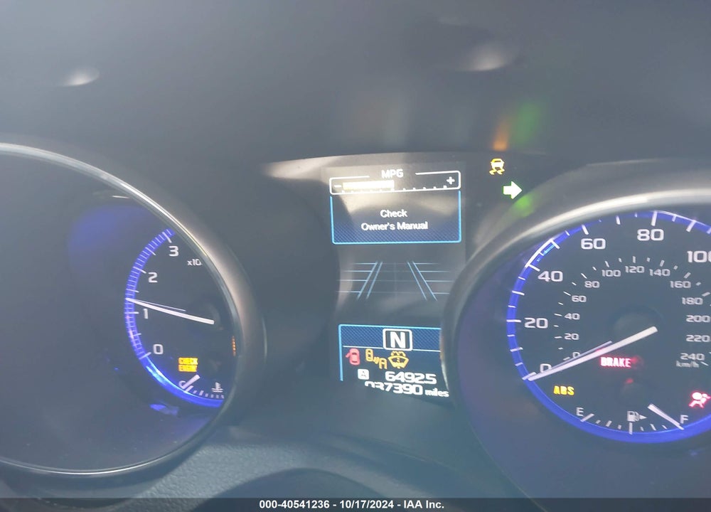 2017 SUBARU LEGACY 2.5I SPORT VIN: 4S3BNAS68H3065531