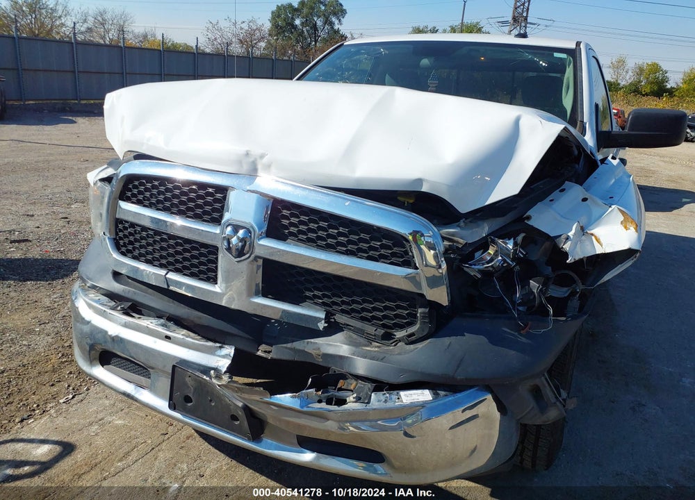 2017 RAM 1500 TRADESMAN 4X2 8' BOX VIN: 3C6JR6DTXHG654455