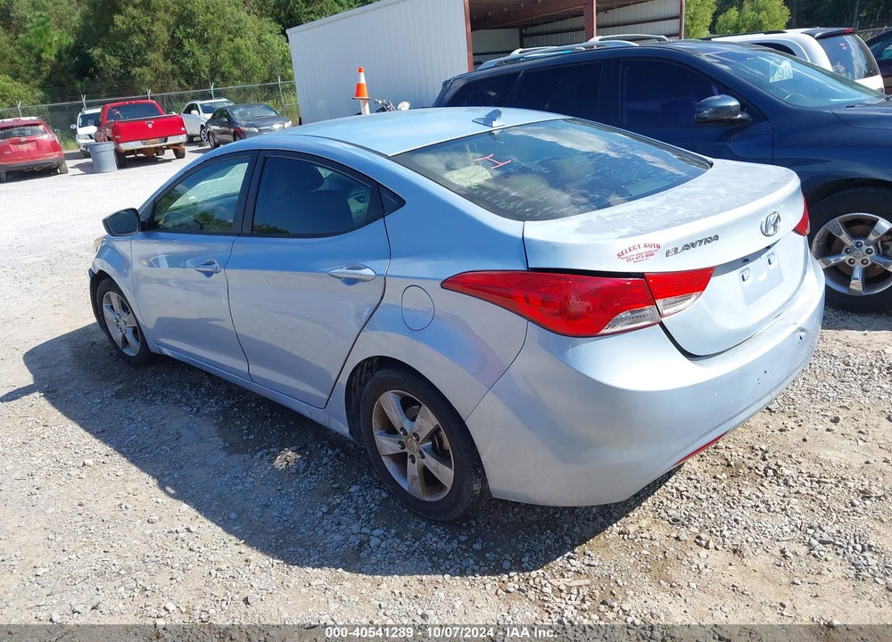 2012 HYUNDAI ELANTRA VIN: KMHDH4AE0CU408423