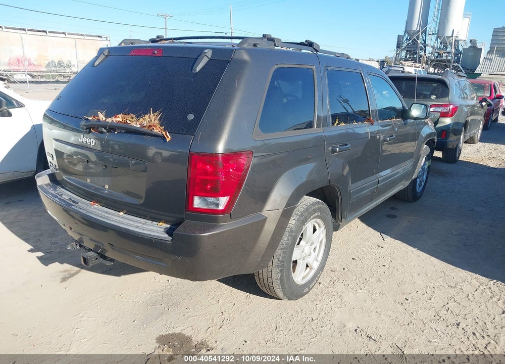 2006 JEEP GRAND CHEROKEE LAREDO VIN: 1J4GR48K66C296919