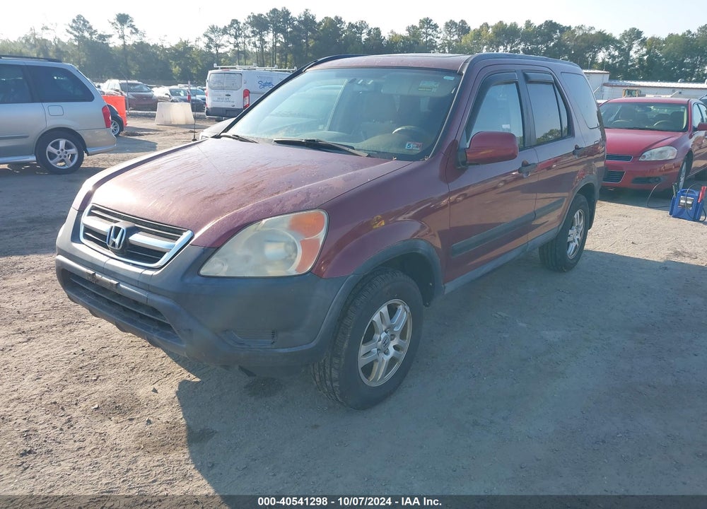 2004 HONDA CR-V EX VIN: SHSRD78894U235883
