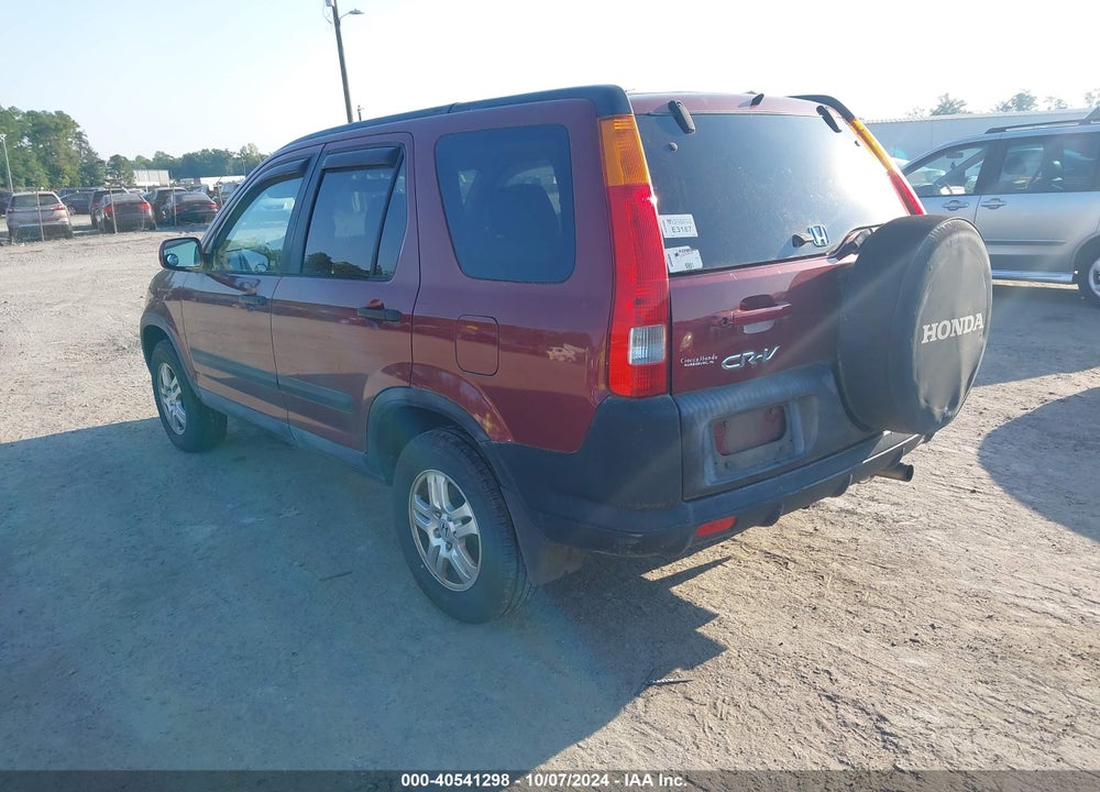 2004 HONDA CR-V EX VIN: SHSRD78894U235883