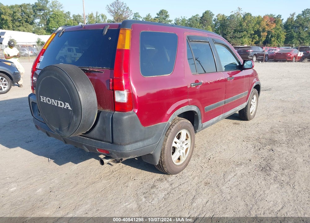 2004 HONDA CR-V EX VIN: SHSRD78894U235883