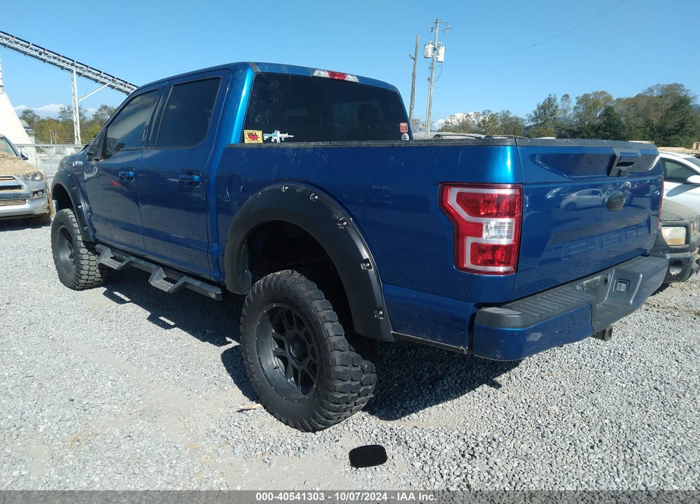 2018 FORD F-150 XLT VIN: 1FTEW1E58JFA68981