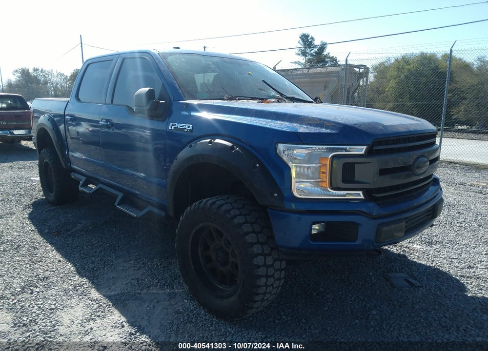 2018 FORD F-150 XLT VIN: 1FTEW1E58JFA68981