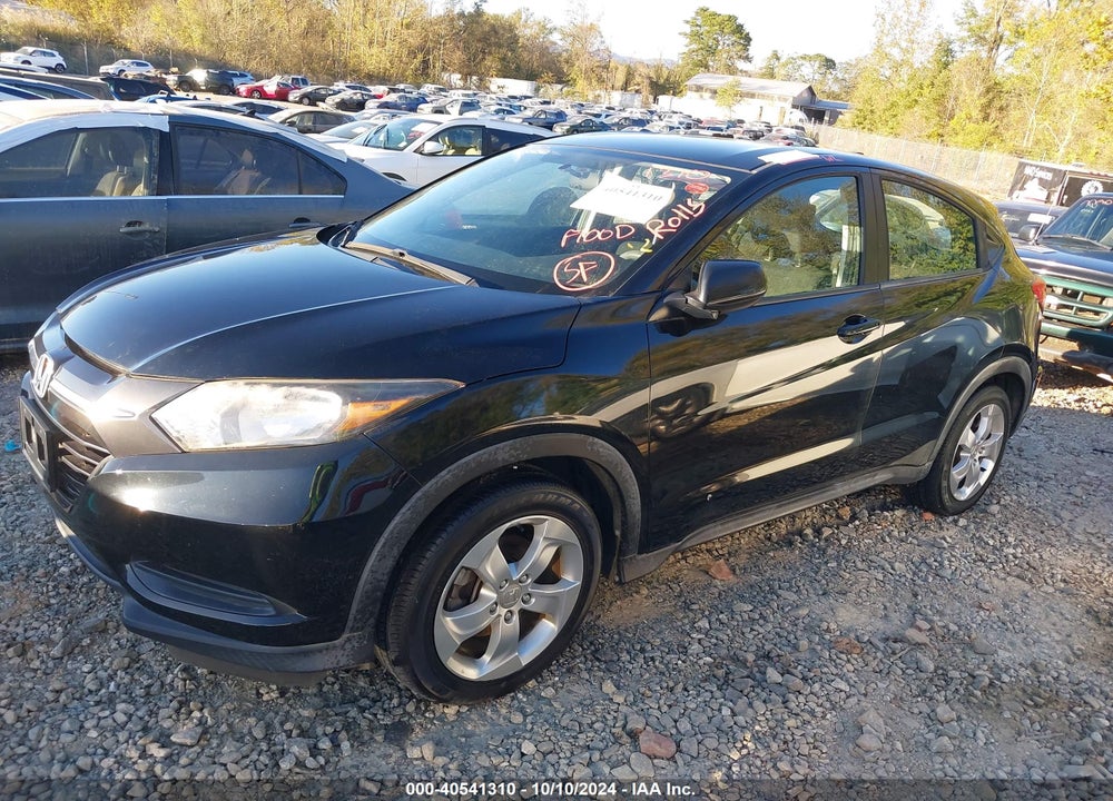 2016 HONDA HR-V LX VIN: 3CZRU5H30GM714896