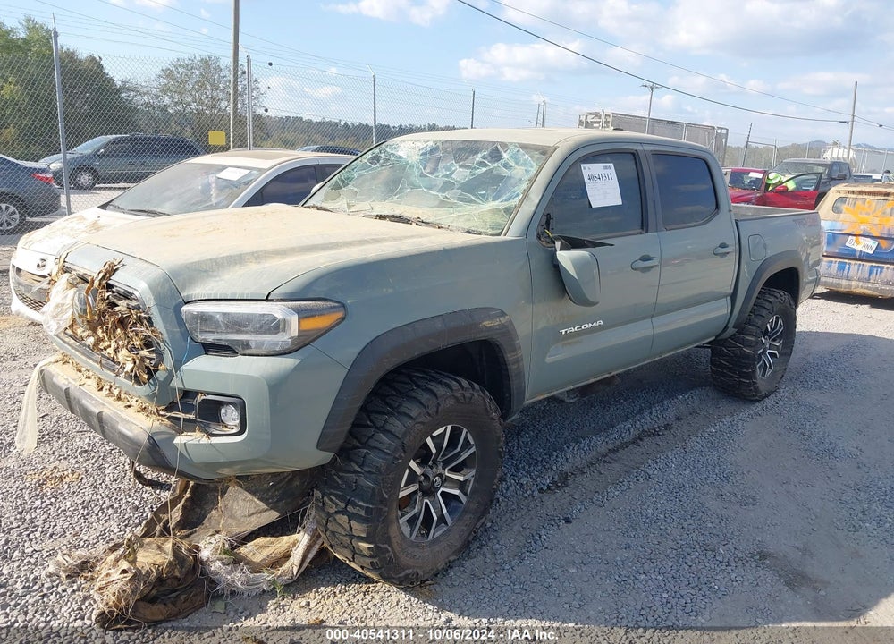 2022 TOYOTA TACOMA TRD OFF ROAD VIN: 3TMCZ5AN1NM454045