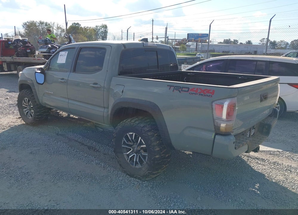 2022 TOYOTA TACOMA TRD OFF ROAD VIN: 3TMCZ5AN1NM454045