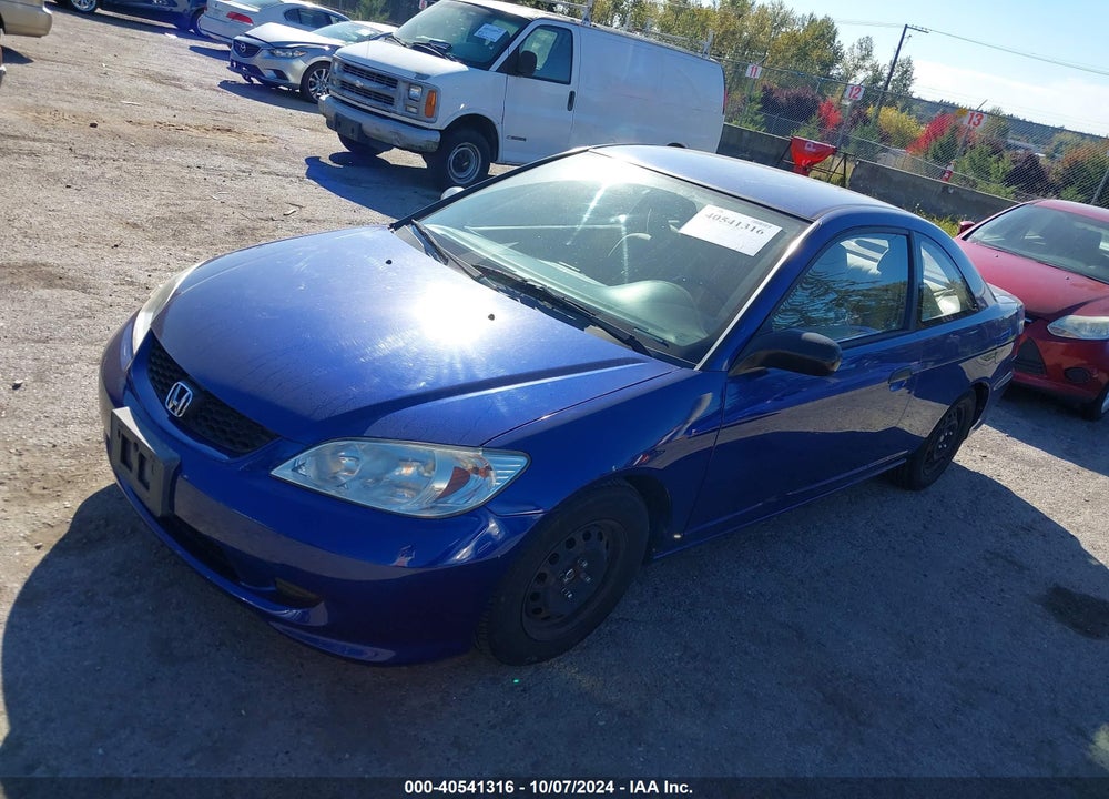 2004 HONDA CIVIC VP VIN: 1HGEM221X4L039518