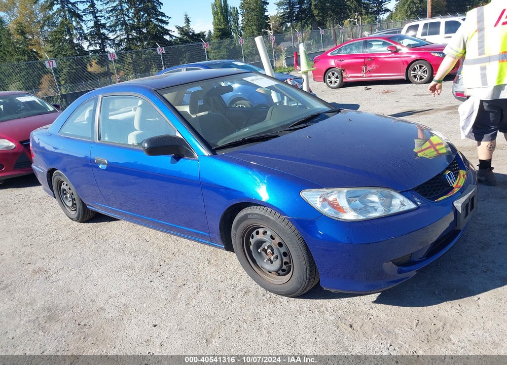 2004 HONDA CIVIC VP VIN: 1HGEM221X4L039518