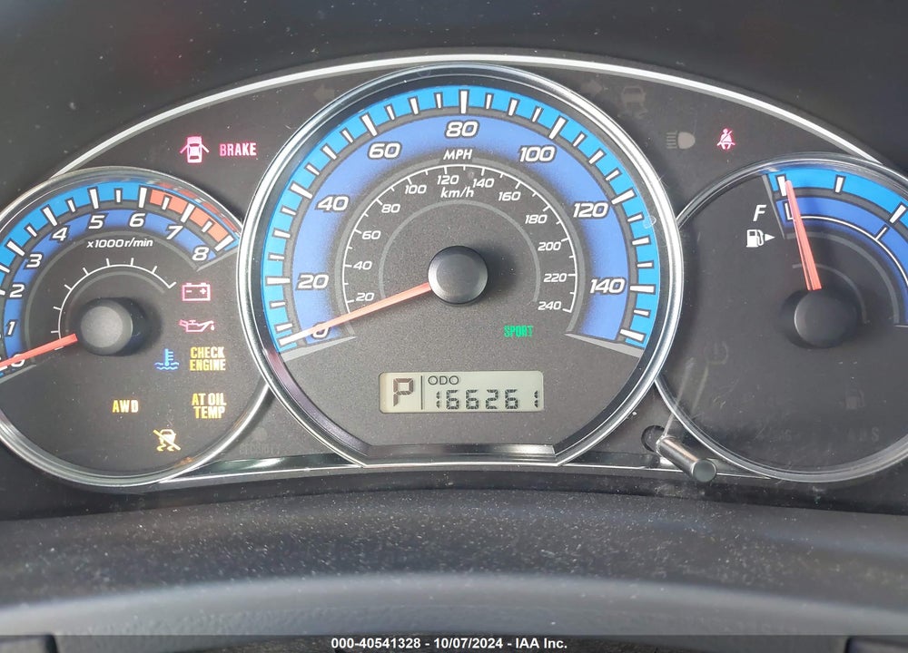 2009 SUBARU FORESTER 2.5X VIN: JF2SH63609H754424