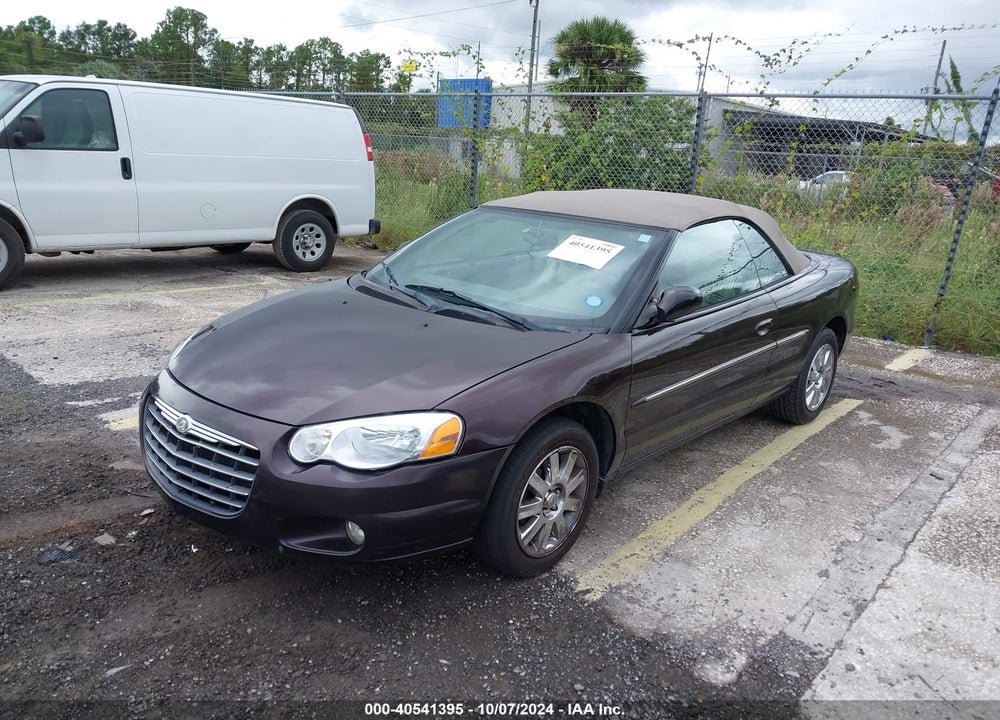2004 CHRYSLER SEBRING LIMITED VIN: 1C3EL65R24N234063
