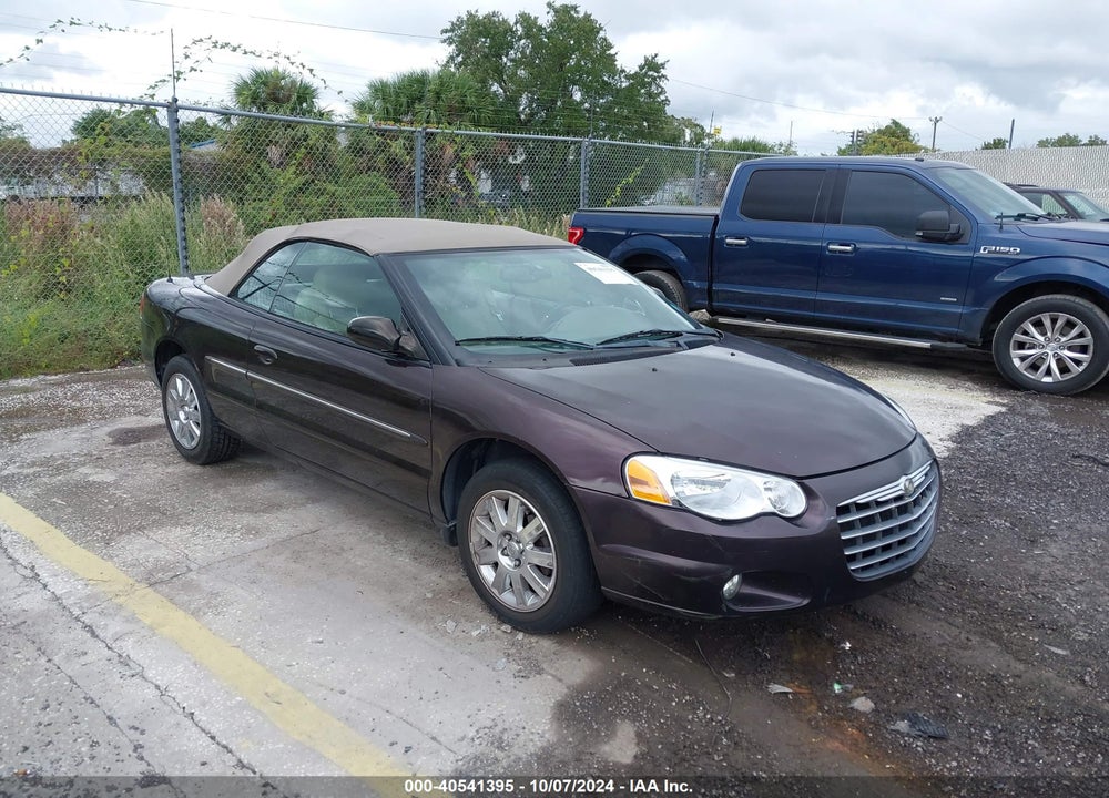2004 CHRYSLER SEBRING LIMITED VIN: 1C3EL65R24N234063