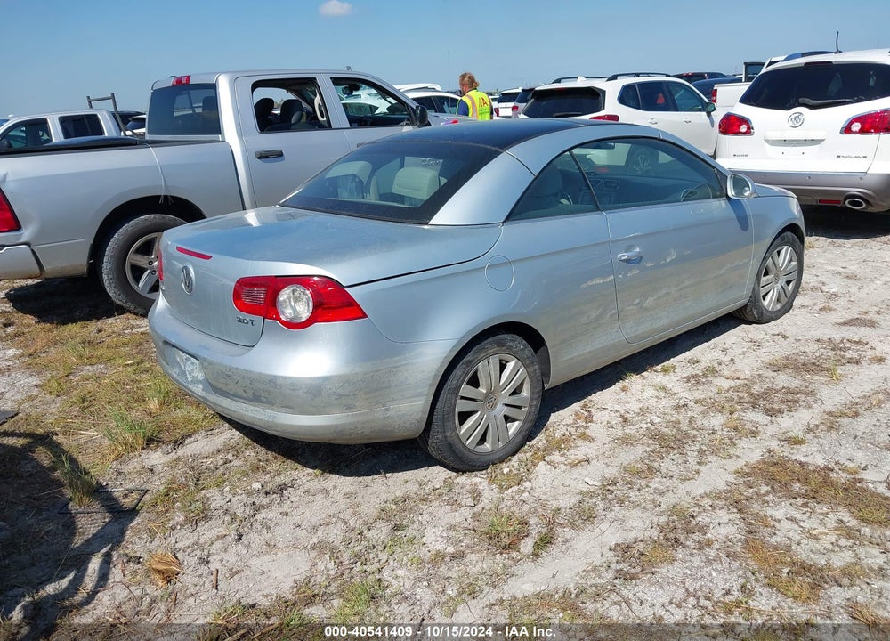 2008 VOLKSWAGEN EOS TURBO VIN: WVWBA71F58V042342