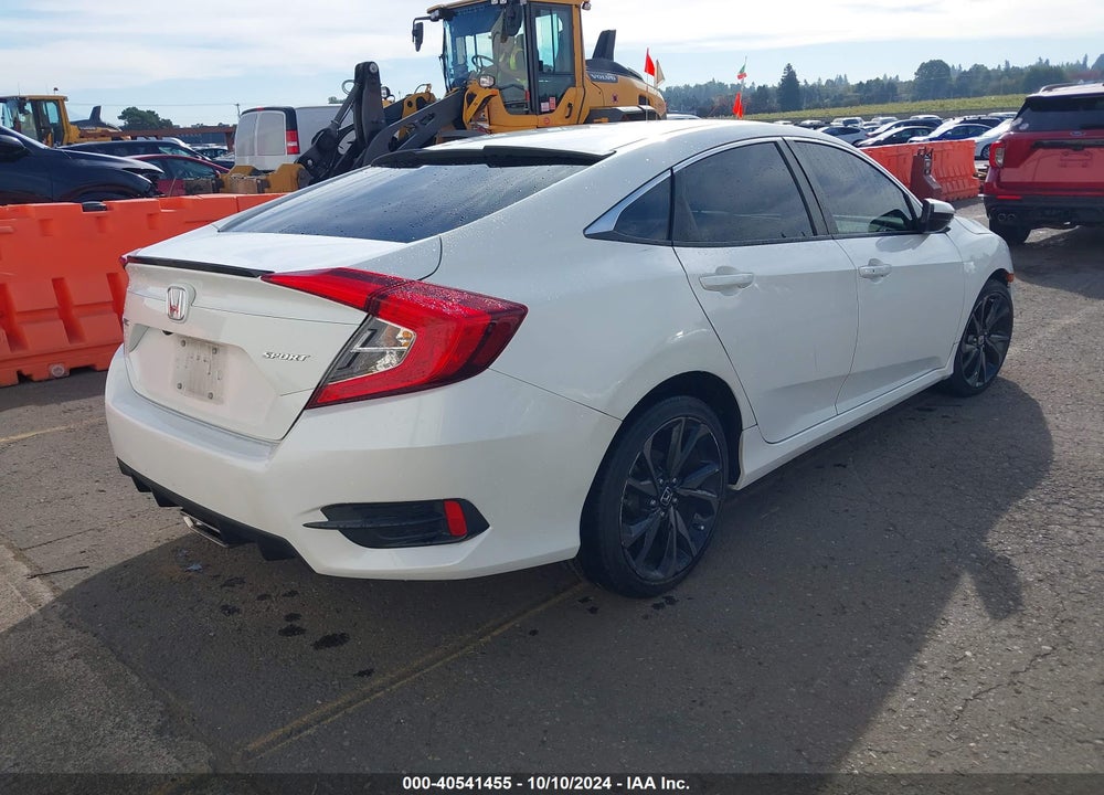 2019 HONDA CIVIC SPORT VIN: 19XFC2F88KE205635