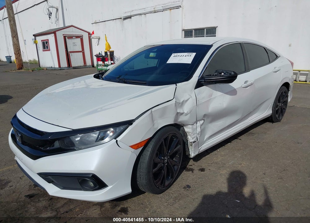 2019 HONDA CIVIC SPORT VIN: 19XFC2F88KE205635