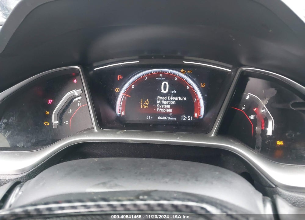 2019 HONDA CIVIC SPORT VIN: 19XFC2F88KE205635
