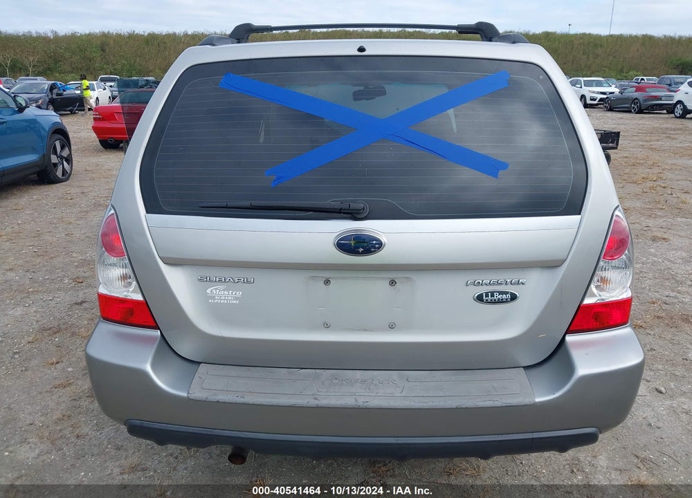 2007 SUBARU FORESTER 2.5X L.L. BEAN EDITION VIN: JF1SG67637H735994
