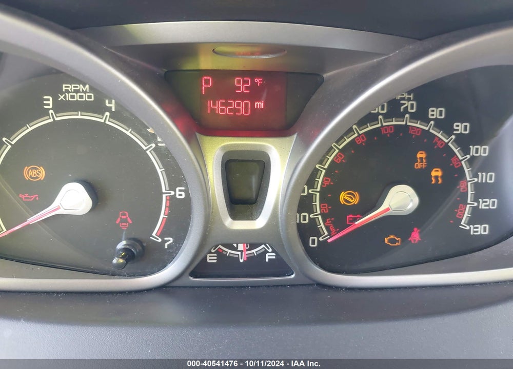 2012 FORD FIESTA SE VIN: 3FADP4BJ4CM194727