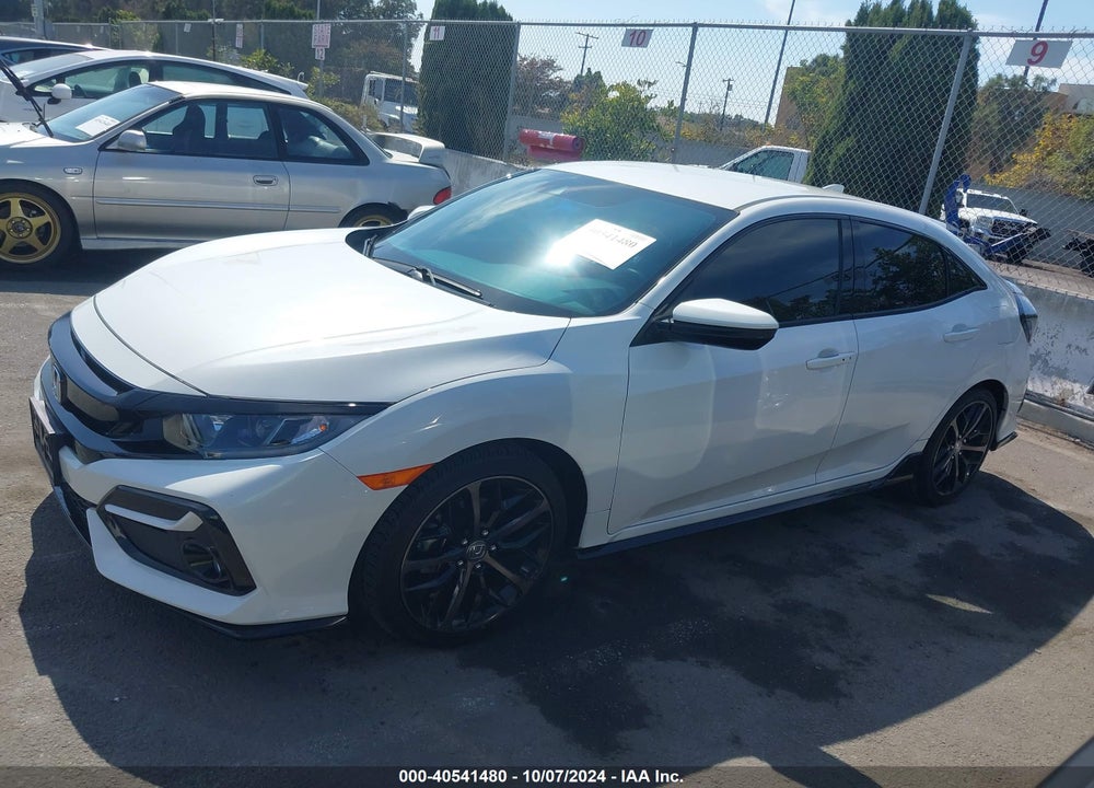 2021 HONDA CIVIC SPORT VIN: SHHFK7H41MU412678