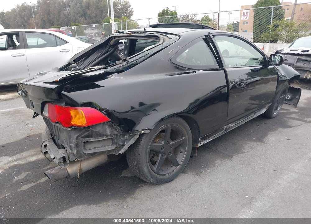 2004 ACURA RSX VIN: JH4DC53874S013554