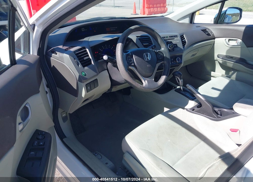 2012 HONDA CIVIC LX VIN: 19XFB2F55CE092169