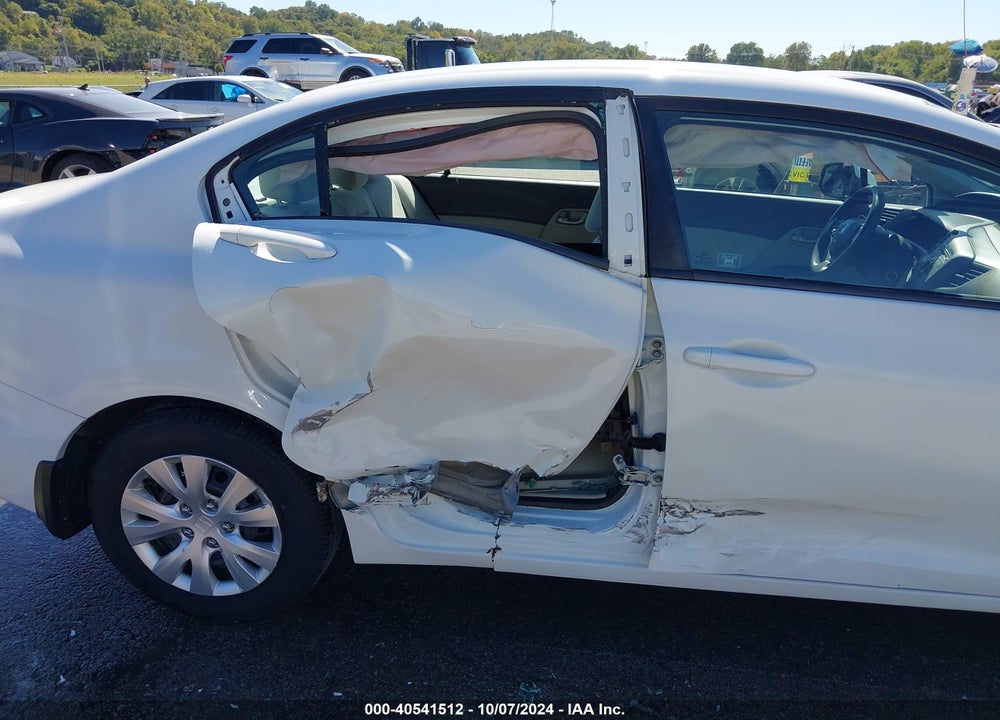 2012 HONDA CIVIC LX VIN: 19XFB2F55CE092169