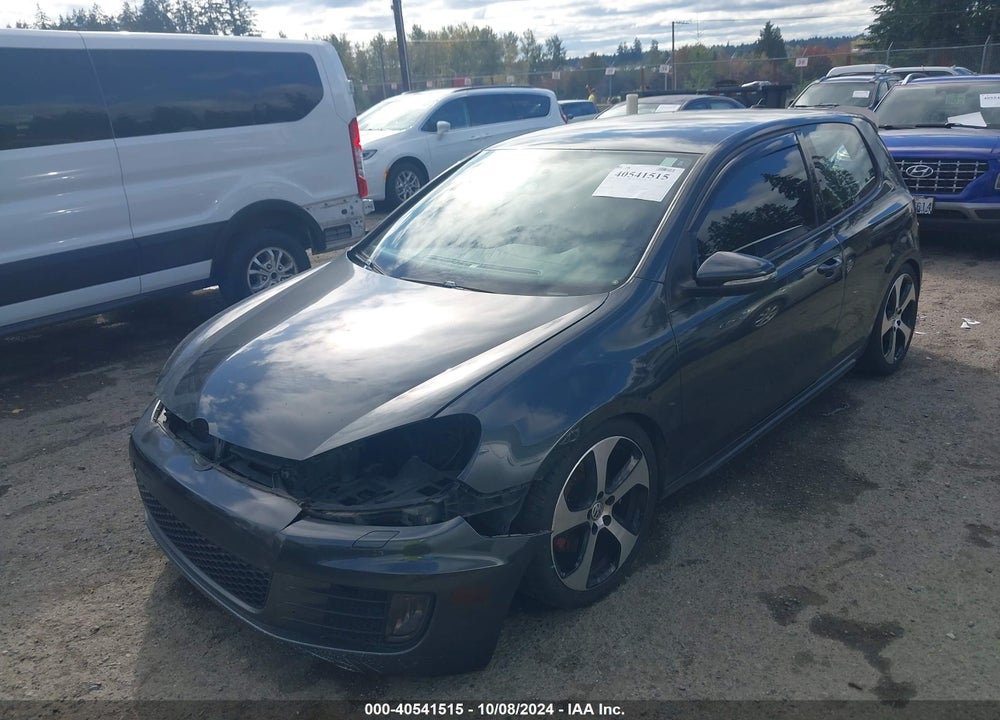 2010 VOLKSWAGEN GTI 2-DOOR VIN: WVWEV7AJ0AW235147