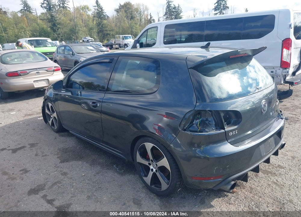 2010 VOLKSWAGEN GTI 2-DOOR VIN: WVWEV7AJ0AW235147