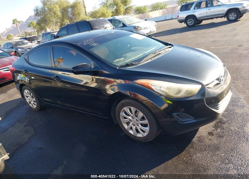 2012 HYUNDAI ELANTRA GLS VIN: 5NPDH4AE8CH084491