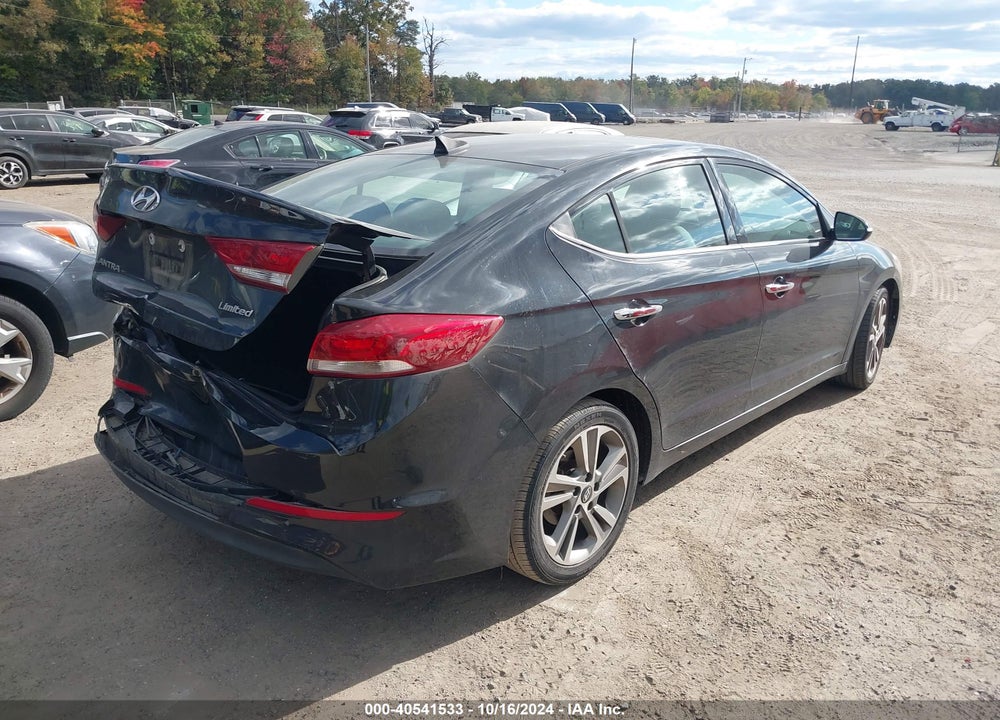 2017 HYUNDAI ELANTRA LIMITED VIN: 5NPD84LF0HH037873