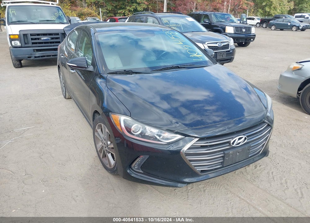 2017 HYUNDAI ELANTRA LIMITED VIN: 5NPD84LF0HH037873