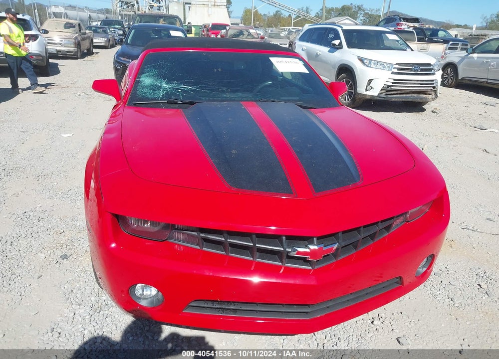 2011 CHEVROLET CAMARO 2LT VIN: 2G1FC3DD8B9186565