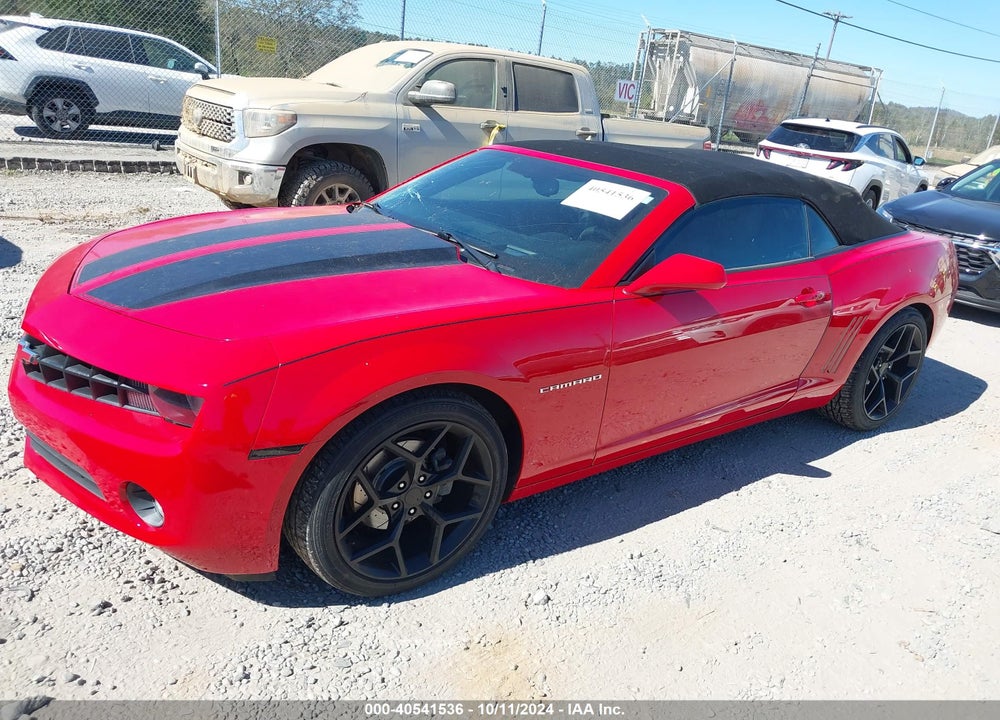 2011 CHEVROLET CAMARO 2LT VIN: 2G1FC3DD8B9186565