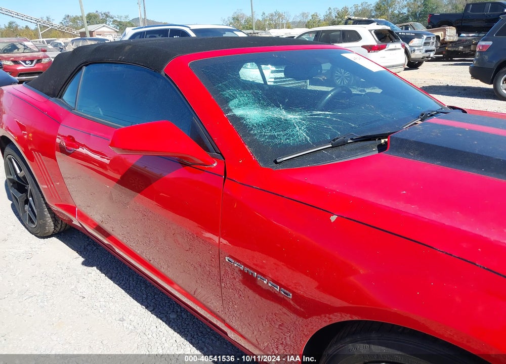 2011 CHEVROLET CAMARO 2LT VIN: 2G1FC3DD8B9186565