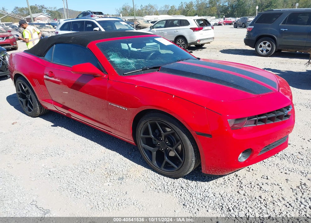 2011 CHEVROLET CAMARO 2LT VIN: 2G1FC3DD8B9186565