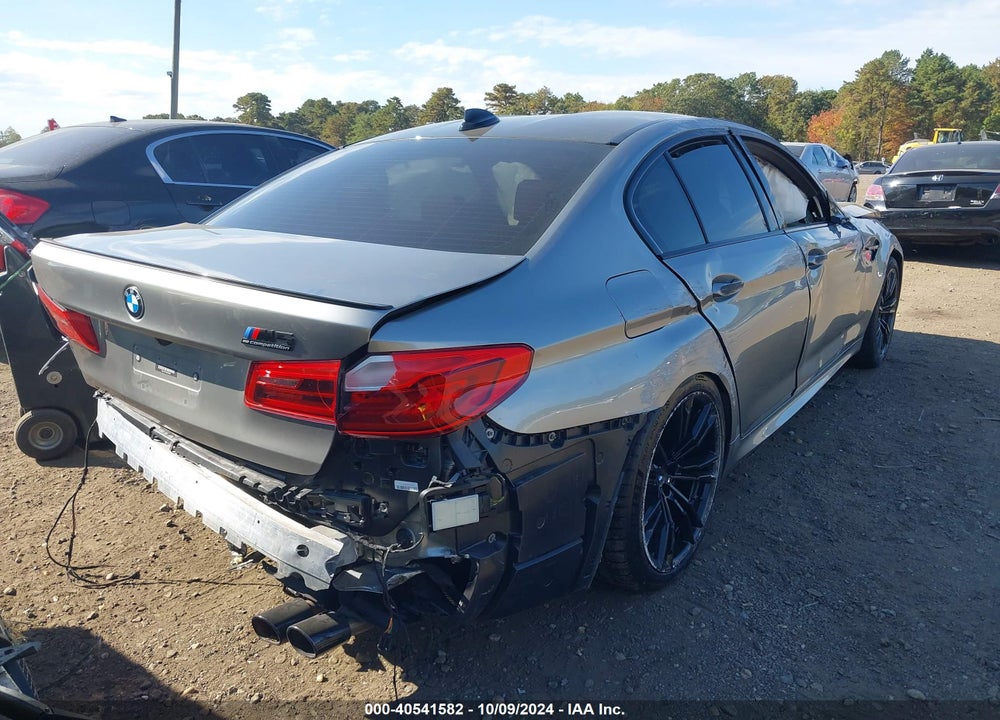 2019 BMW M5 COMPETITION VIN: WBSJF0C54KB285845