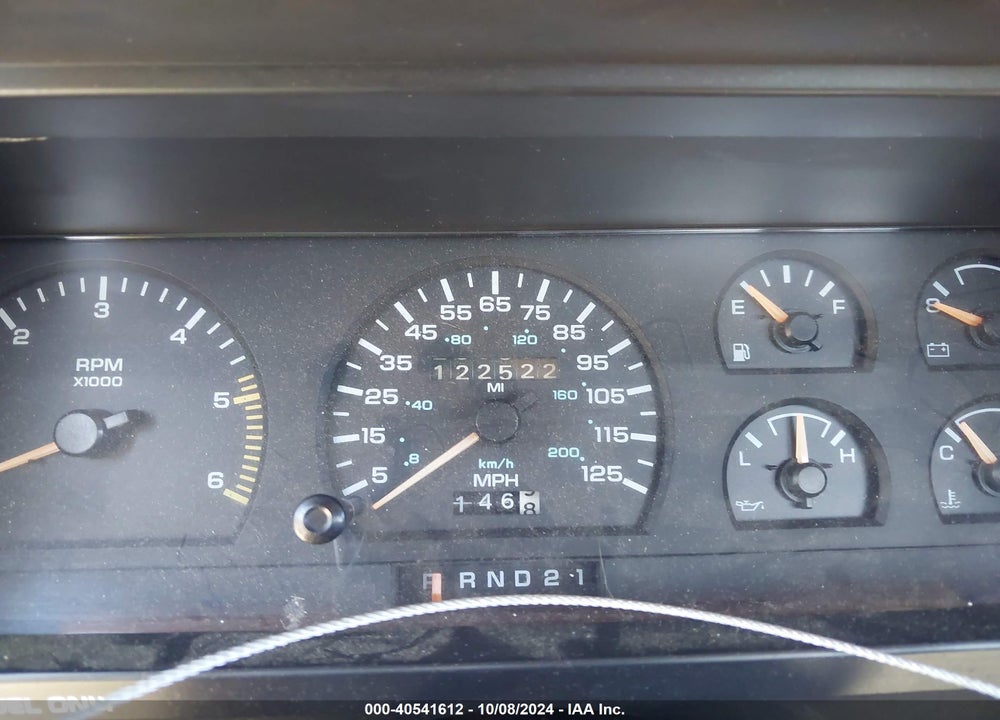 1993 DODGE DAKOTA VIN: 1B7FL26X6PS166586