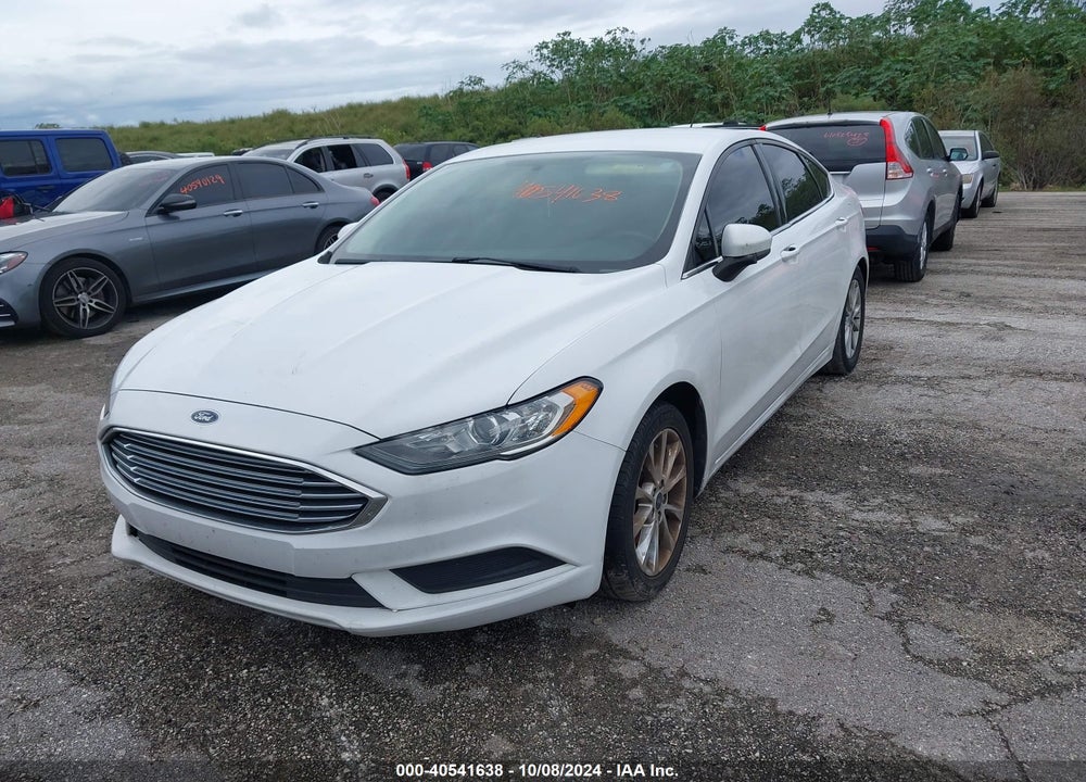 2017 FORD FUSION SE VIN: 3FA6P0HD6HR265164