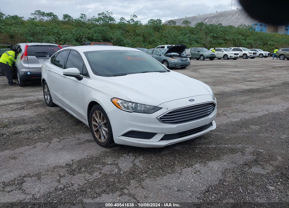 2017 FORD FUSION SE VIN: 3FA6P0HD6HR265164