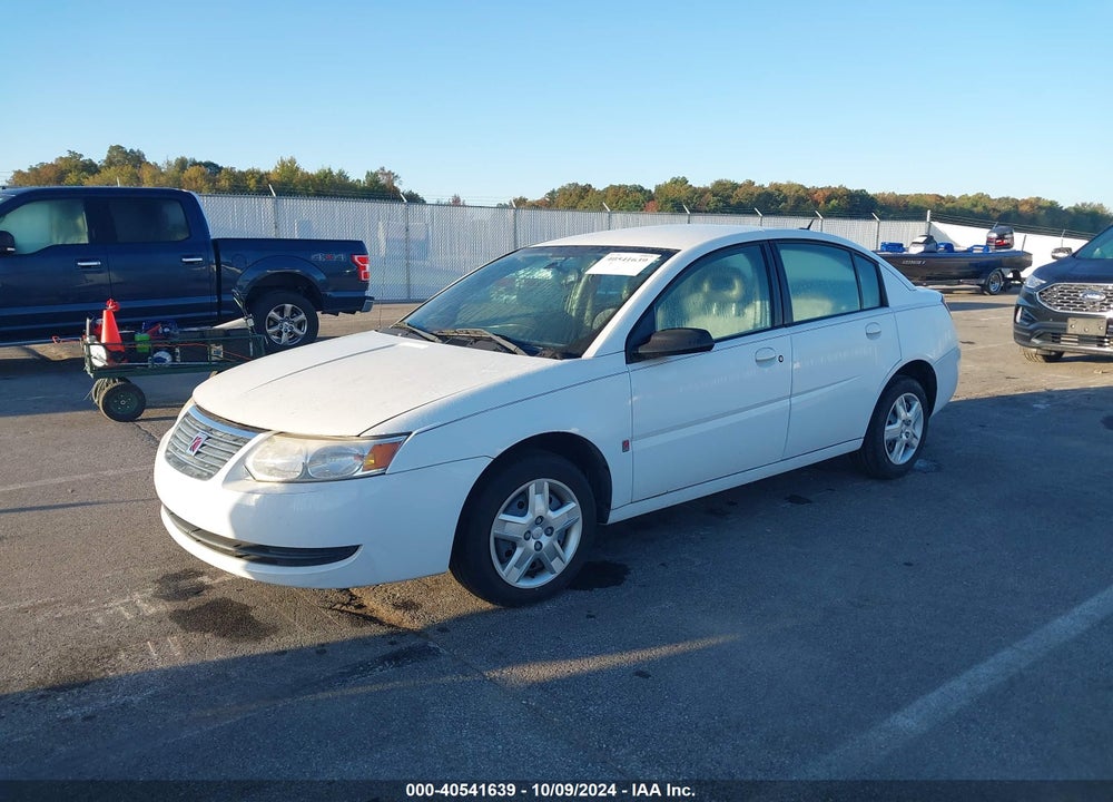 2007 SATURN ION 2 VIN: 1G8AJ55F27Z172249
