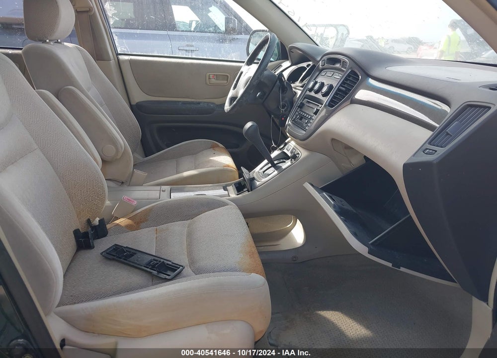 2002 TOYOTA HIGHLANDER V6 VIN: JTEHF21A820052639
