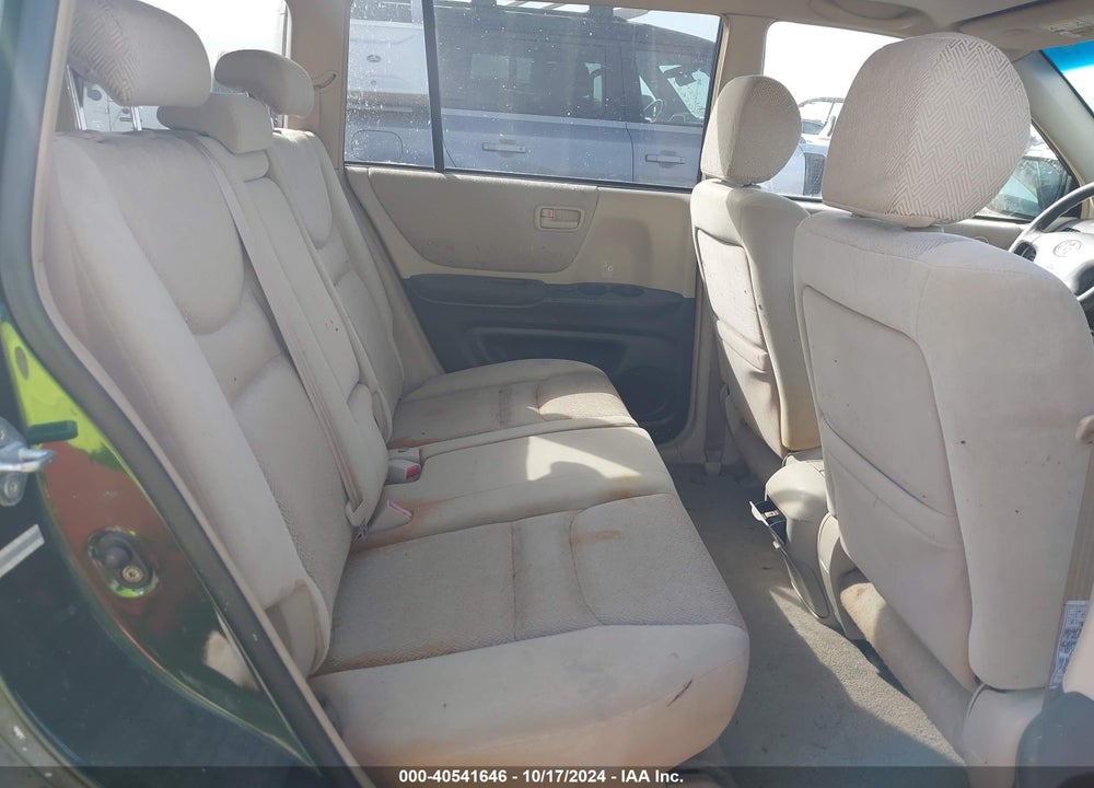 2002 TOYOTA HIGHLANDER V6 VIN: JTEHF21A820052639