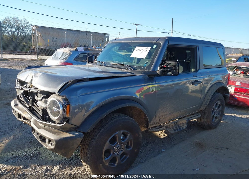 2023 FORD BRONCO BIG BEND VIN: 1FMDE5AP2PLB61918