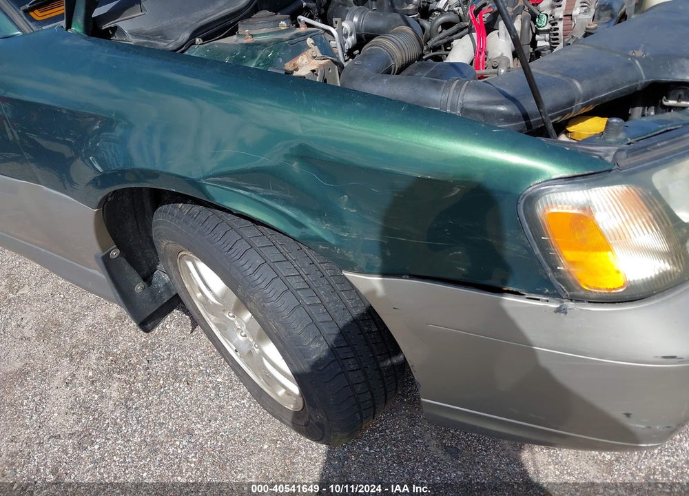 2001 SUBARU OUTBACK VIN: 4S3BH675516660331