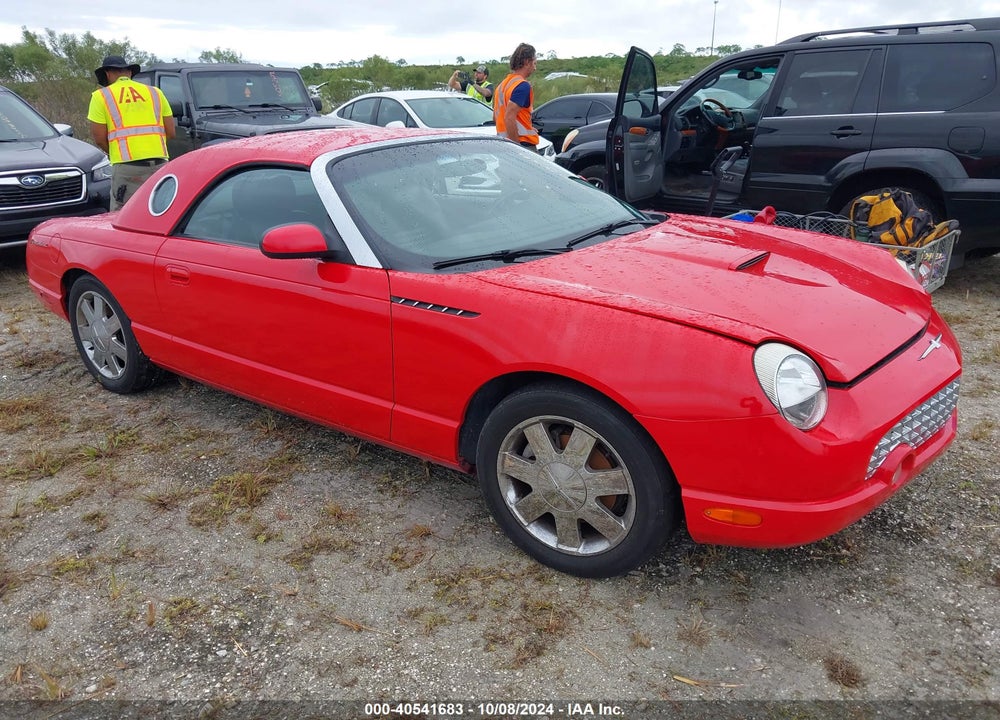2002 FORD THUNDERBIRD PREMIUM VIN: 1FAHP60A72Y121631